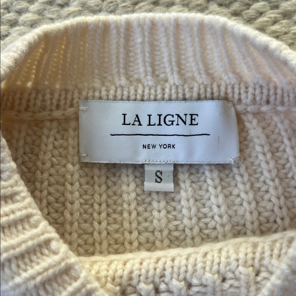 La Ligne chunky crewneck cashmere sweater - Picture 2 of 8